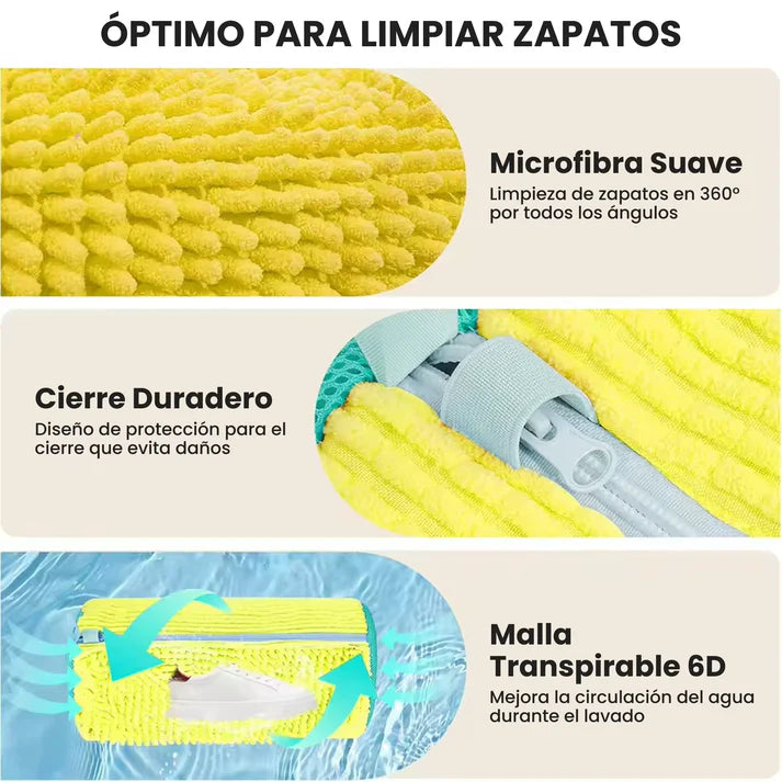 Bolsa para Lavar Zapatos Microfibra Lavadora PROMO