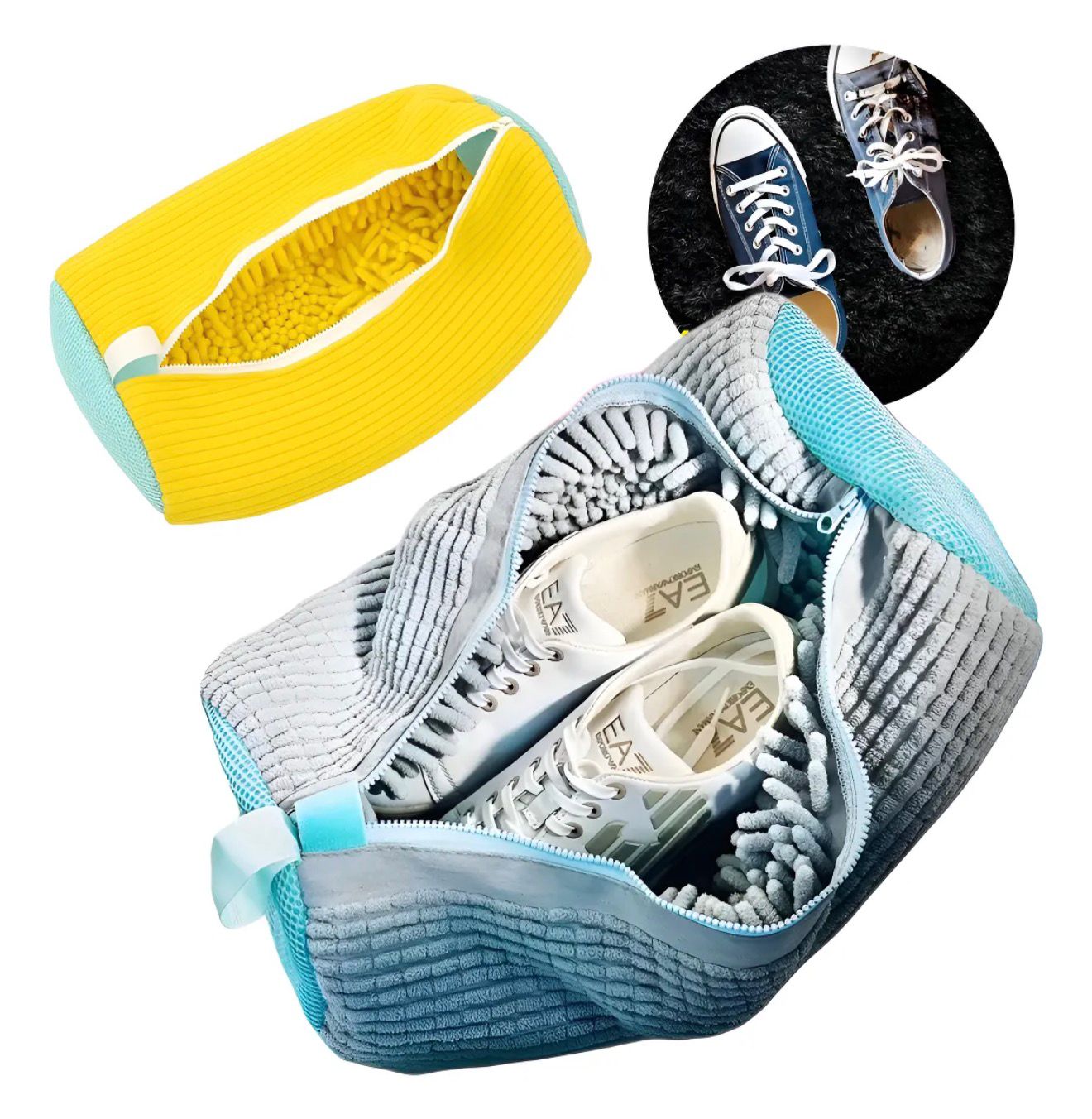 Bolsa para Lavar Zapatos Microfibra Lavadora PROMO